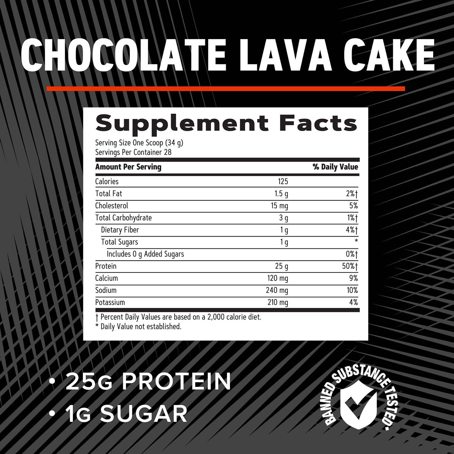 GNC AMP Pure Isolate | Fuels Athletic Strength, Performance and Muscle Growth | Fast Absorbing | 25g Whey Protein Iso with 5g BCAA | 28 Servings | Chocolate Lava Cake - Image 5