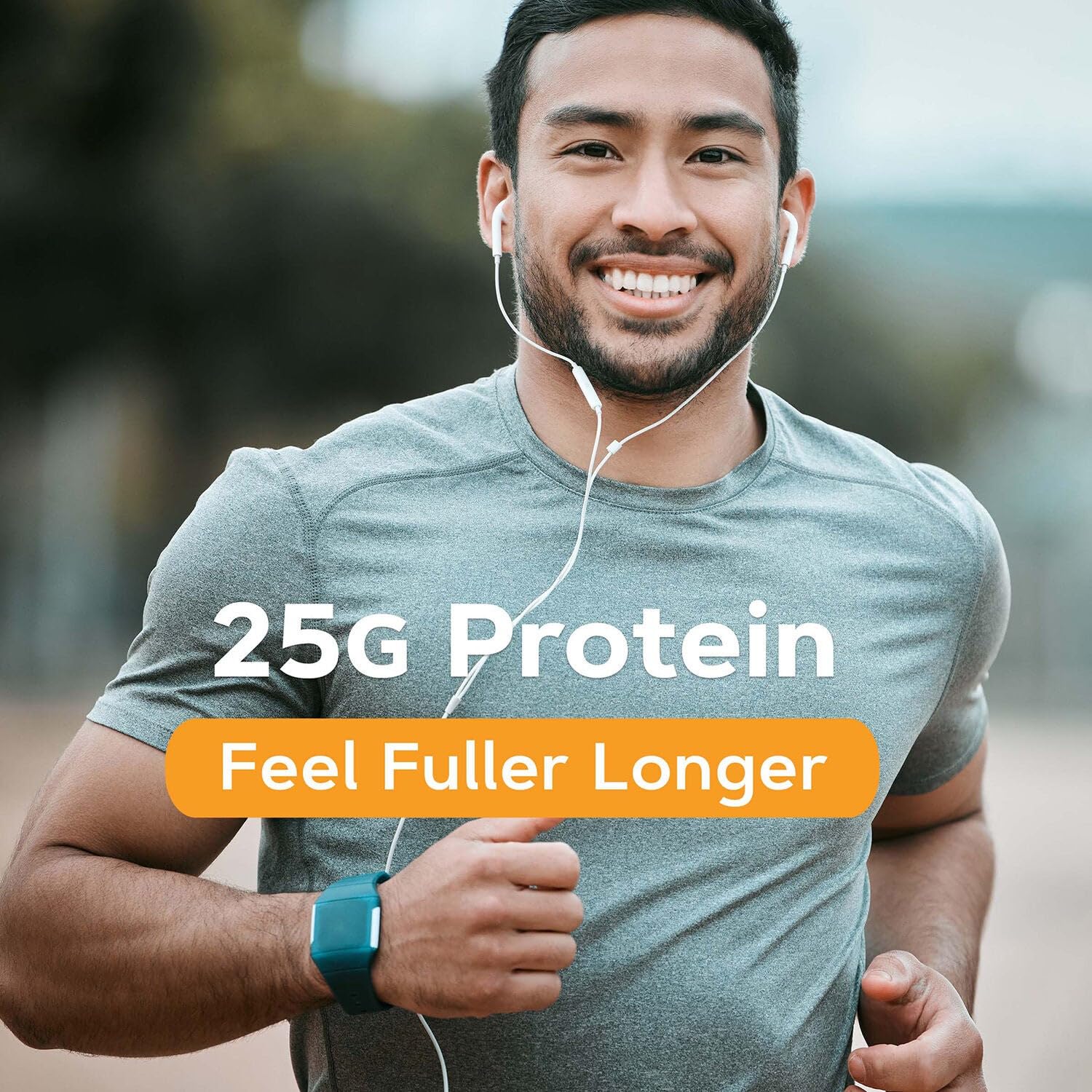 GNC Lean Shake Burn With Caffeine, Clinically Proven Weight Management, Ready to Drink Meal Replacement, 25g Protein with Zero Added Sugar, Vanilla Latte, Pack of 12 - Image 3