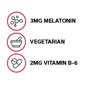 GNC Melatonin 3mg Supplement, Supports Restful Sleep, 120 Servings - Image 3