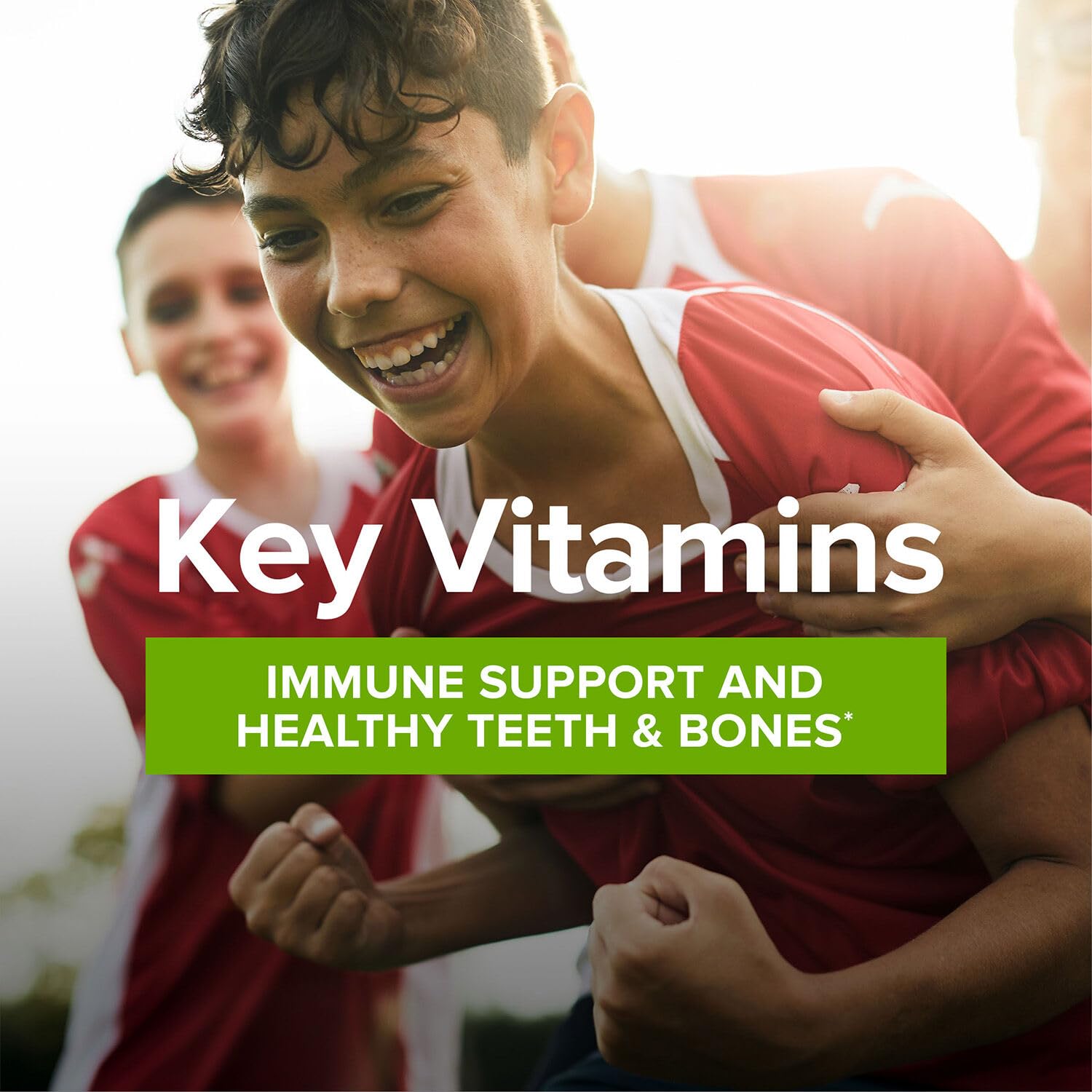 GNC Milestones Kids DHA Gummies, Kids Ages 2-12, Omega-3s, Eye and Brain Function & Development, Vitamin A & D, Healthy Teeth & Bones, Gluten Free, No Artificial Flavors, Raspberry Lemon, 120 Gummies - Image 3