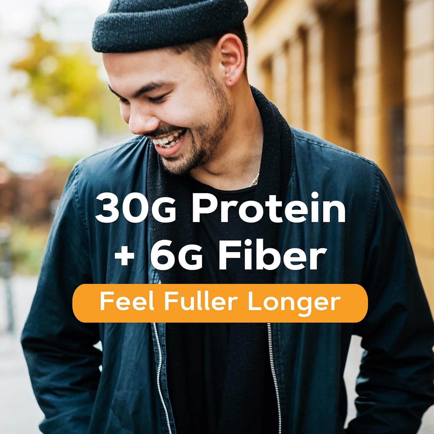 GNC Total Lean | Lean Shake Burn, Protein Powder | Hunger Satisfying, High Protein Blend, Proven to Burn 3X More Calories | Strawberry | 16 Servings - Image 4