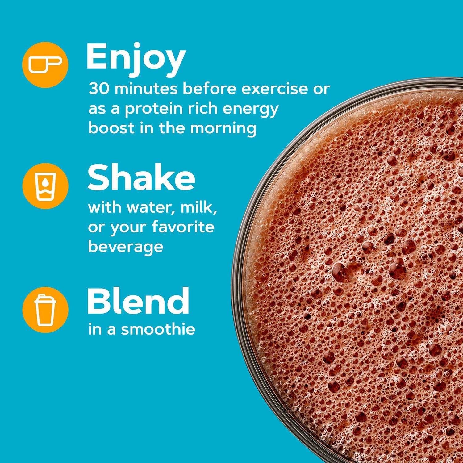 GNC Total Lean Lean Shake Burn - Chocolate Fudge (16 Servings) - Image 6