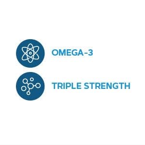 GNC Triple Strength Fish Oil Omega 3 Supplement, 1000mg EPA and DHA, Supports Heart, Brain, Skin, Eye and Joint Health, 60 Softgels - Image 8